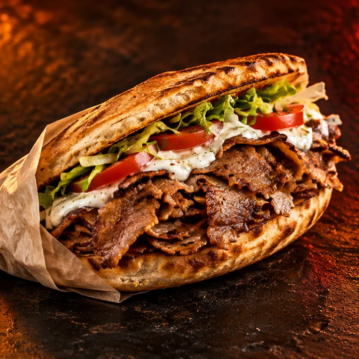 Immagine illustrativa di un panino kebap